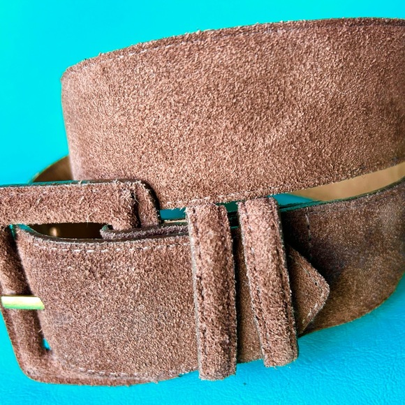 🌟Rich Brown Genuine Leather! So gorgeous! Vintage, Never Worn! Wildly RARE!! - Picture 4 of 14